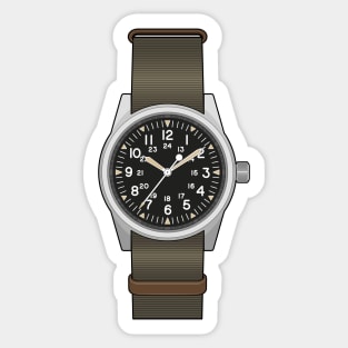 Classic Military Watch Sticker